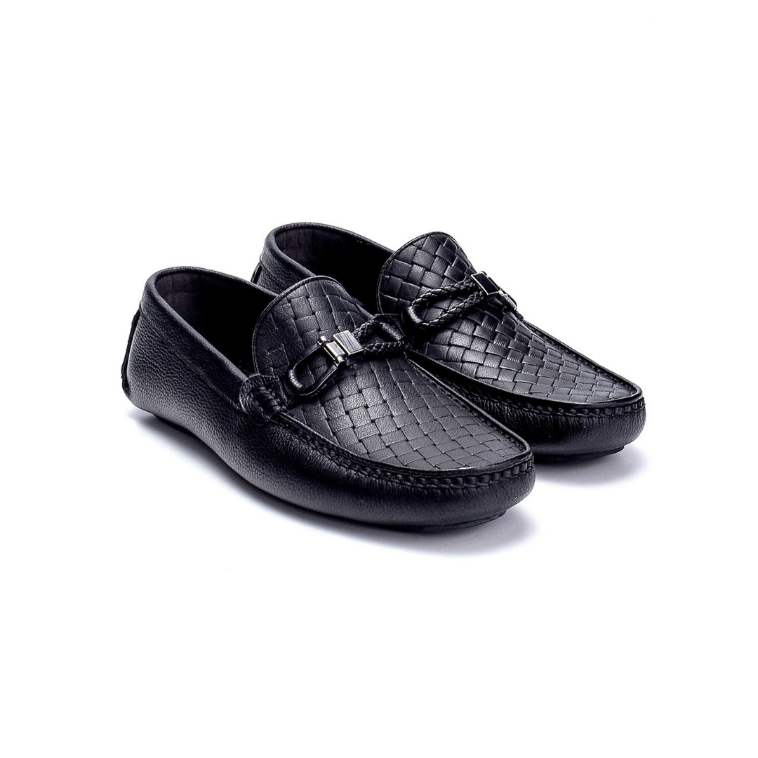 Men Leather Printed Loafer