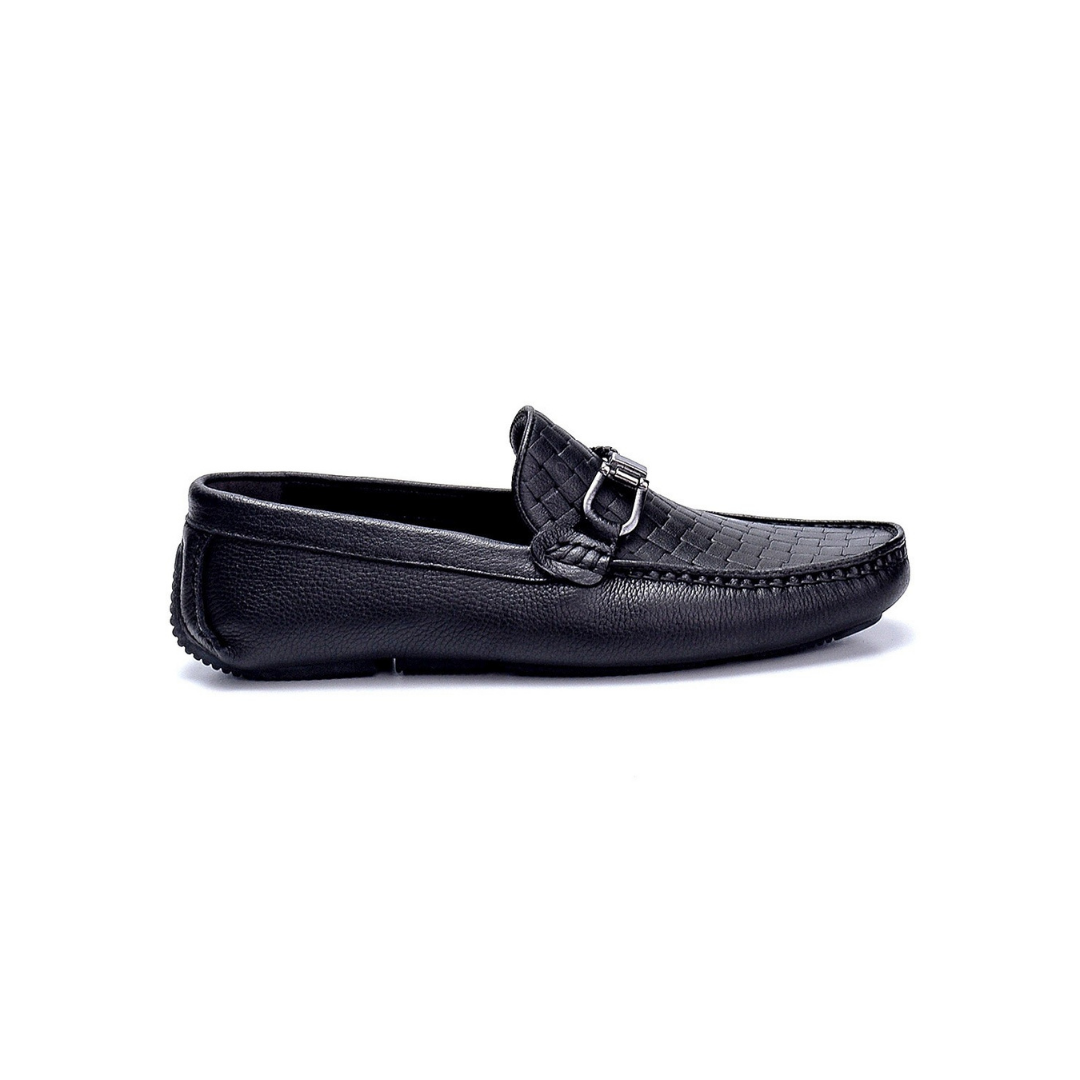 Men Leather Printed Loafer