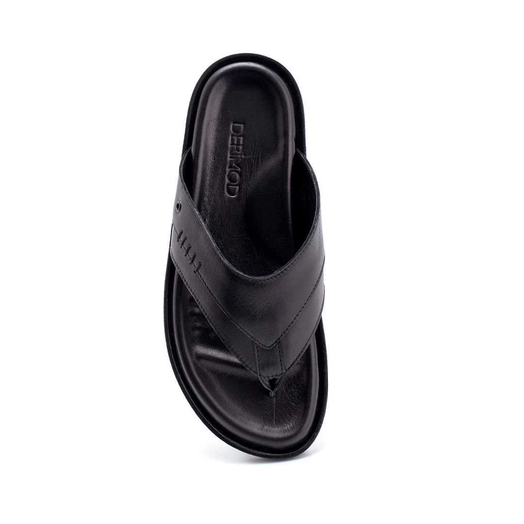 Men Leather Flip-Flop