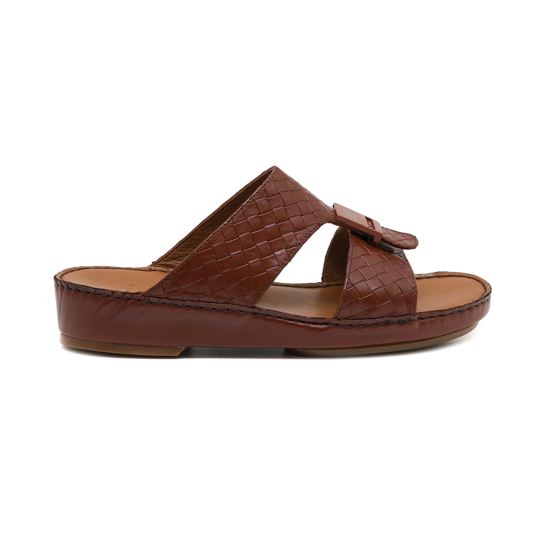 Javier Braided Tan Sandal