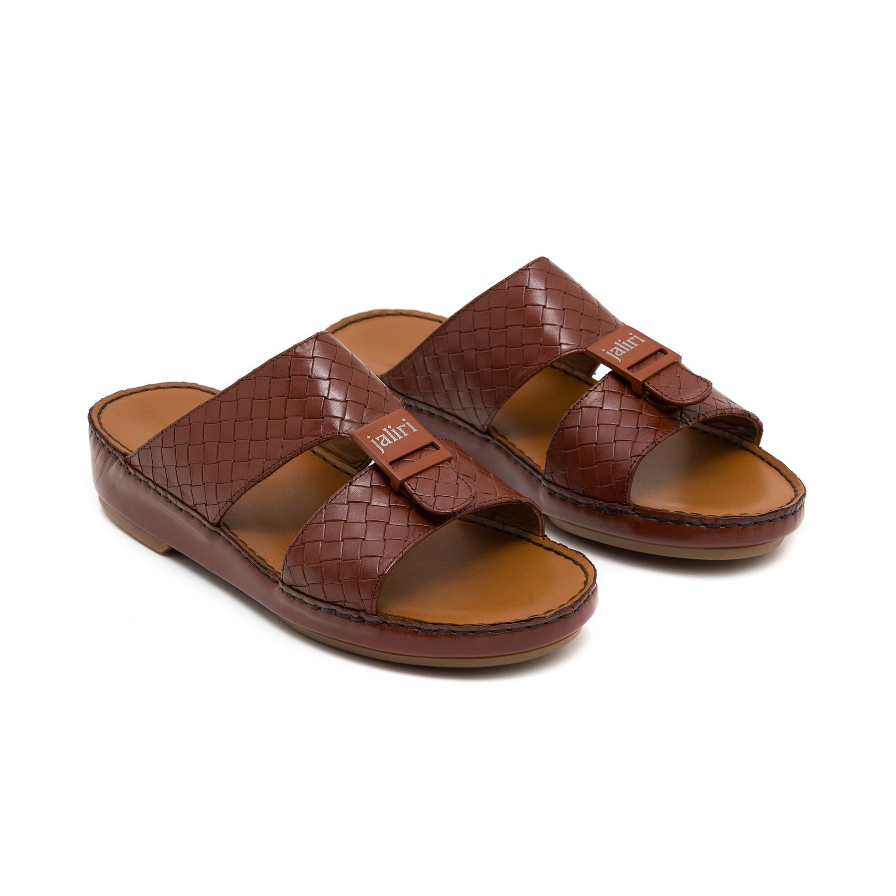 Javier Braided Tan Sandal