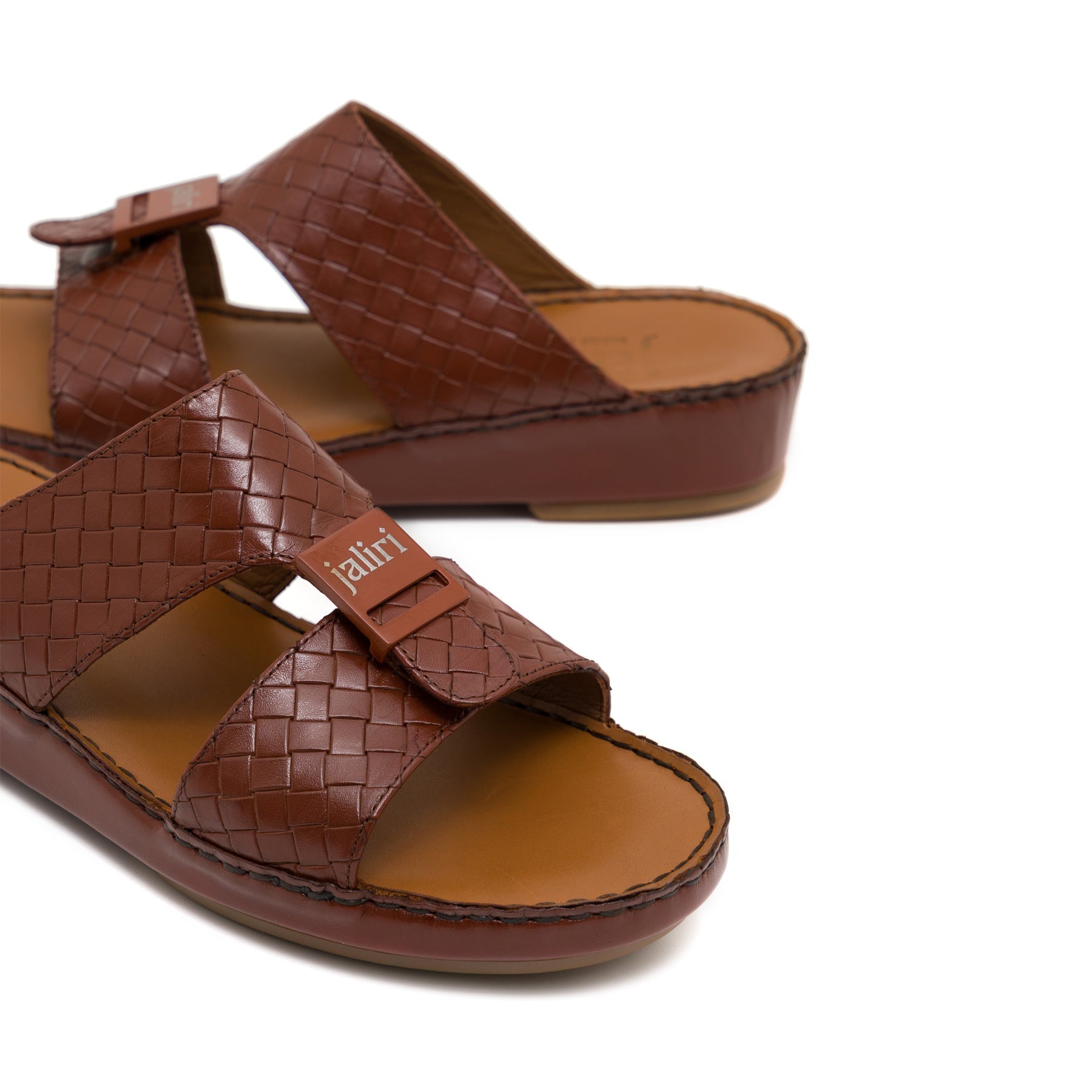 Javier Braided Tan Sandal