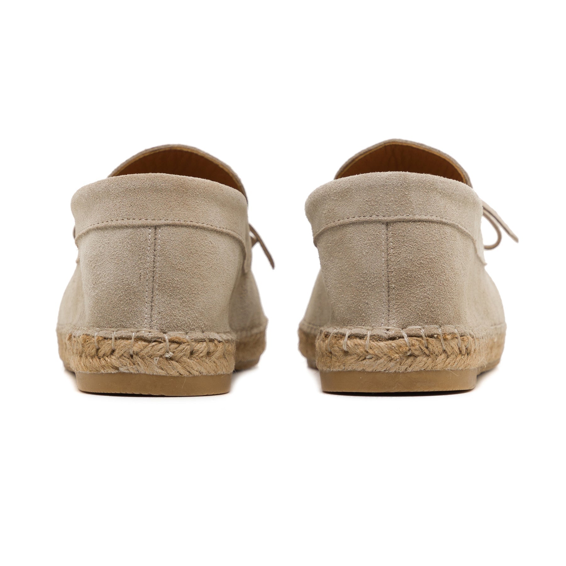 Santano Beige Suede Espadrille