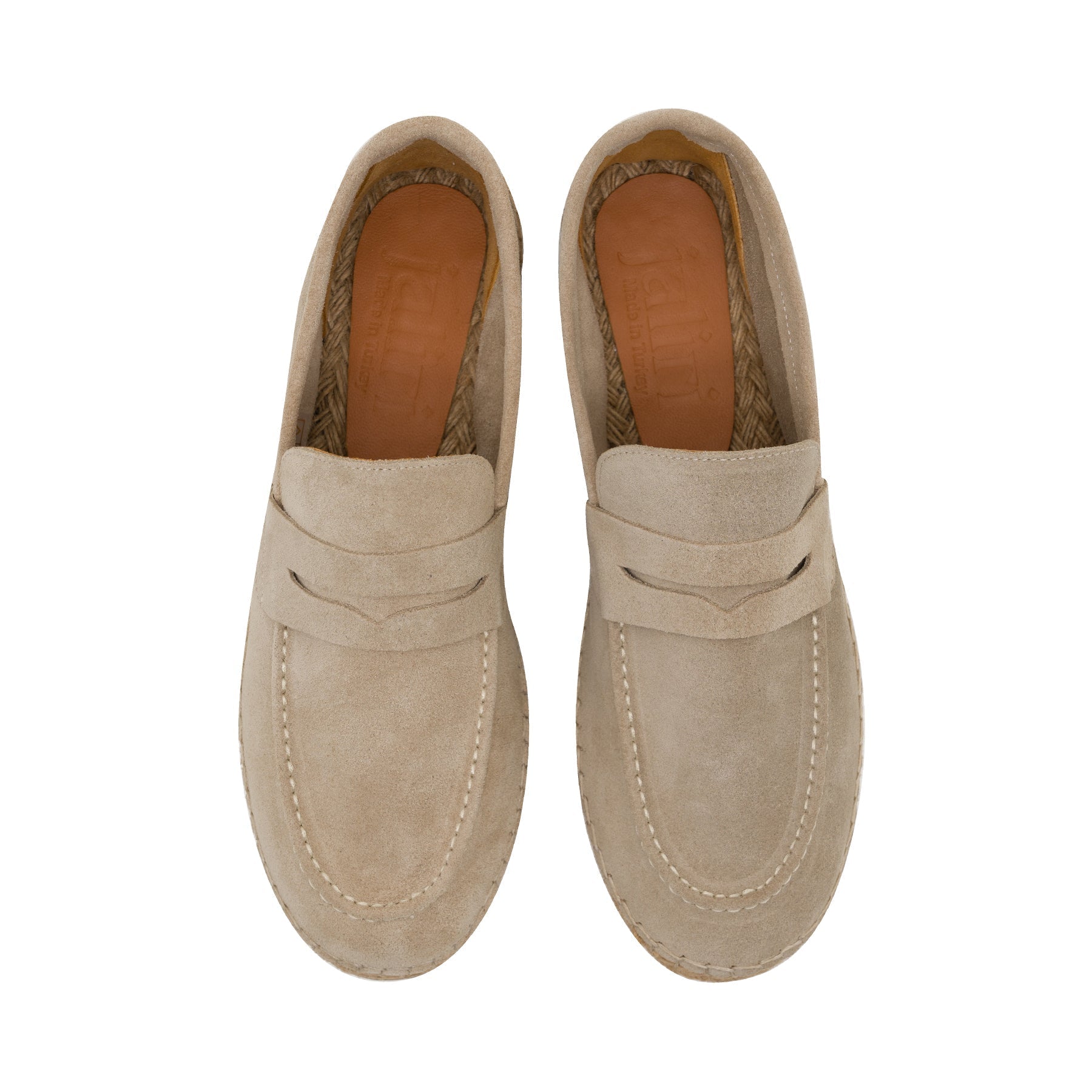 Neil Beige Suede Espadrille