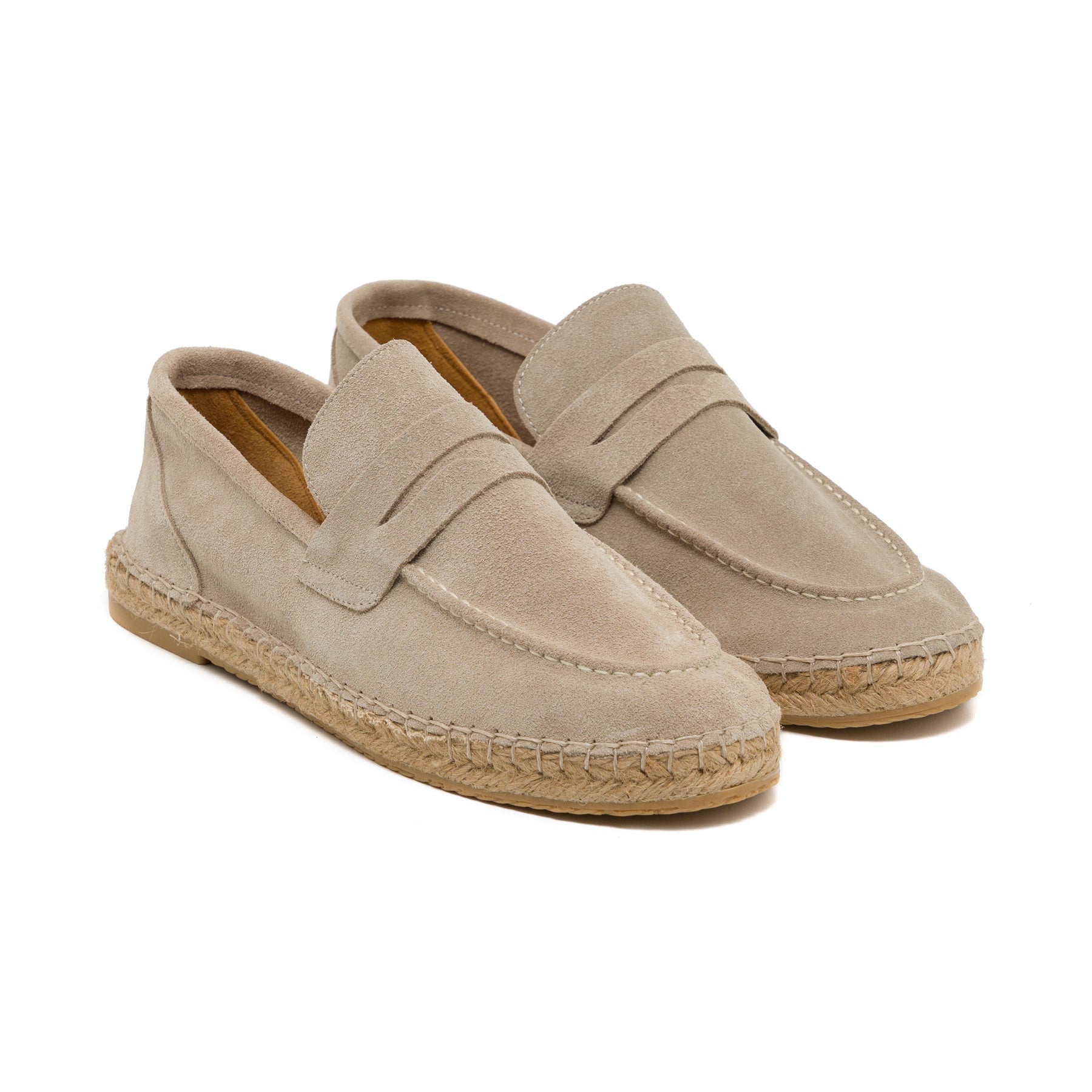 Neil Beige Suede Espadrille