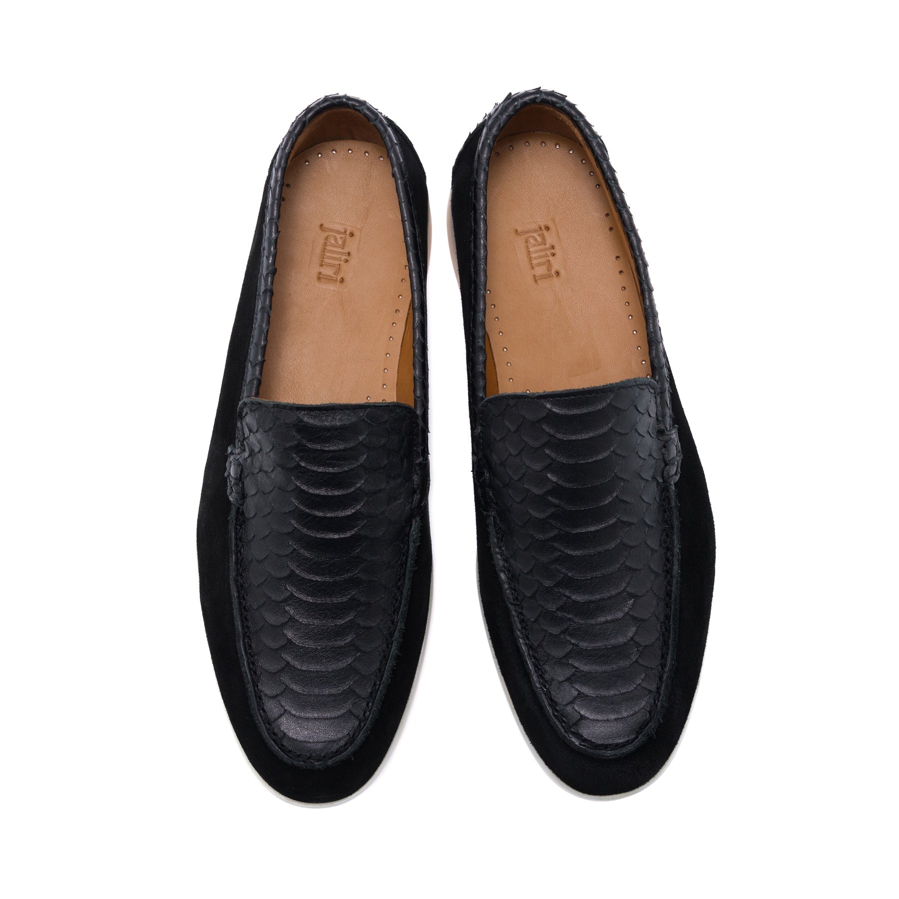 Timothy Black Suede Loafer