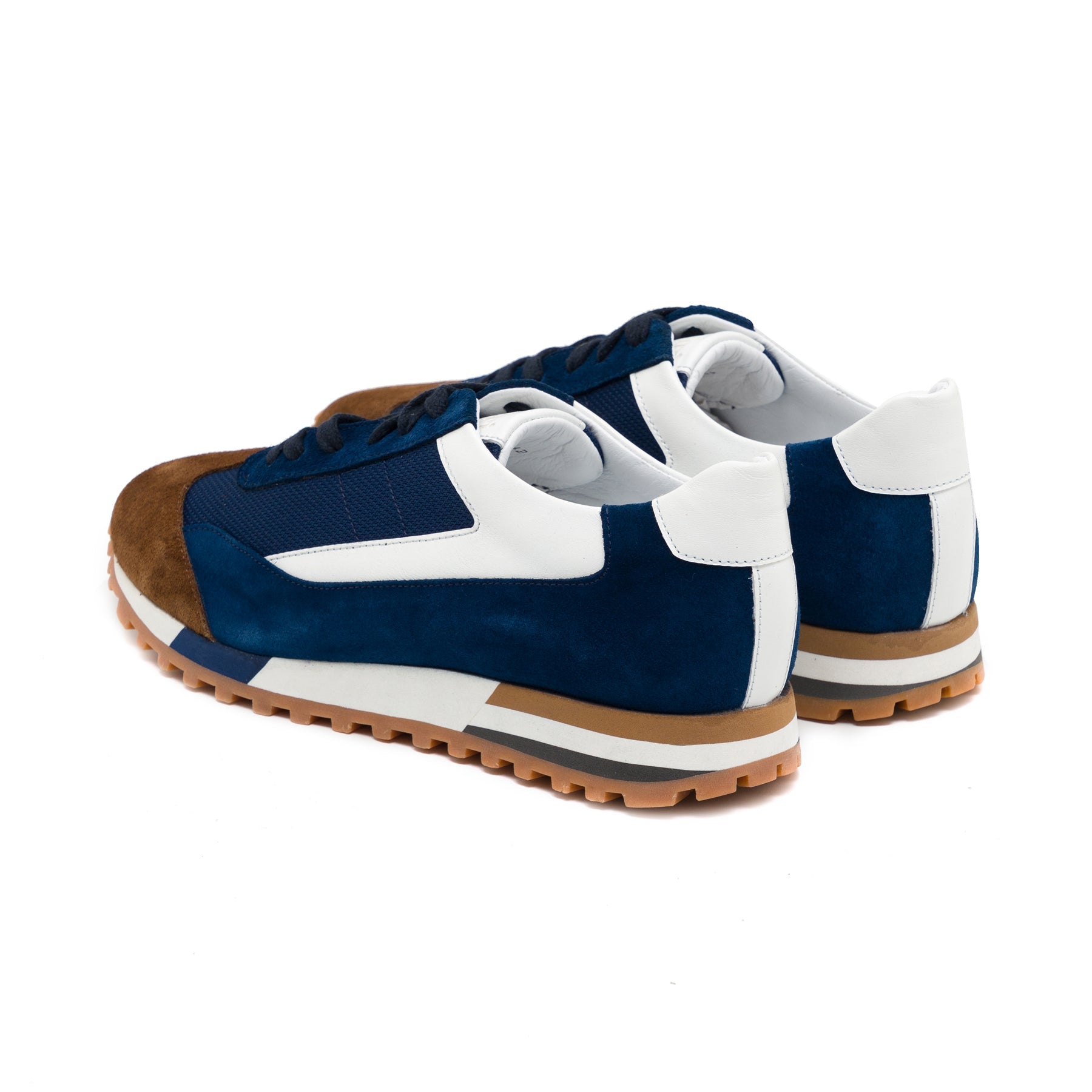 Cyrus Navy Blue Suede Sneaker