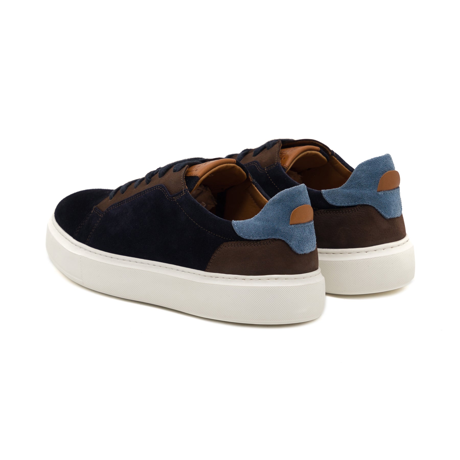 Icarus Navy Blue Suede Sneaker