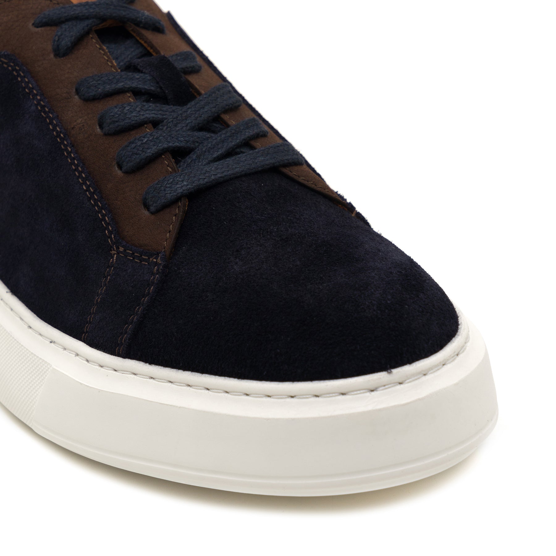 Icarus Navy Blue Suede Sneaker