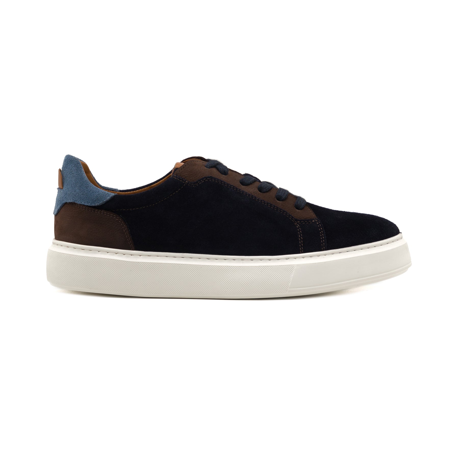 Icarus Navy Blue Suede Sneaker