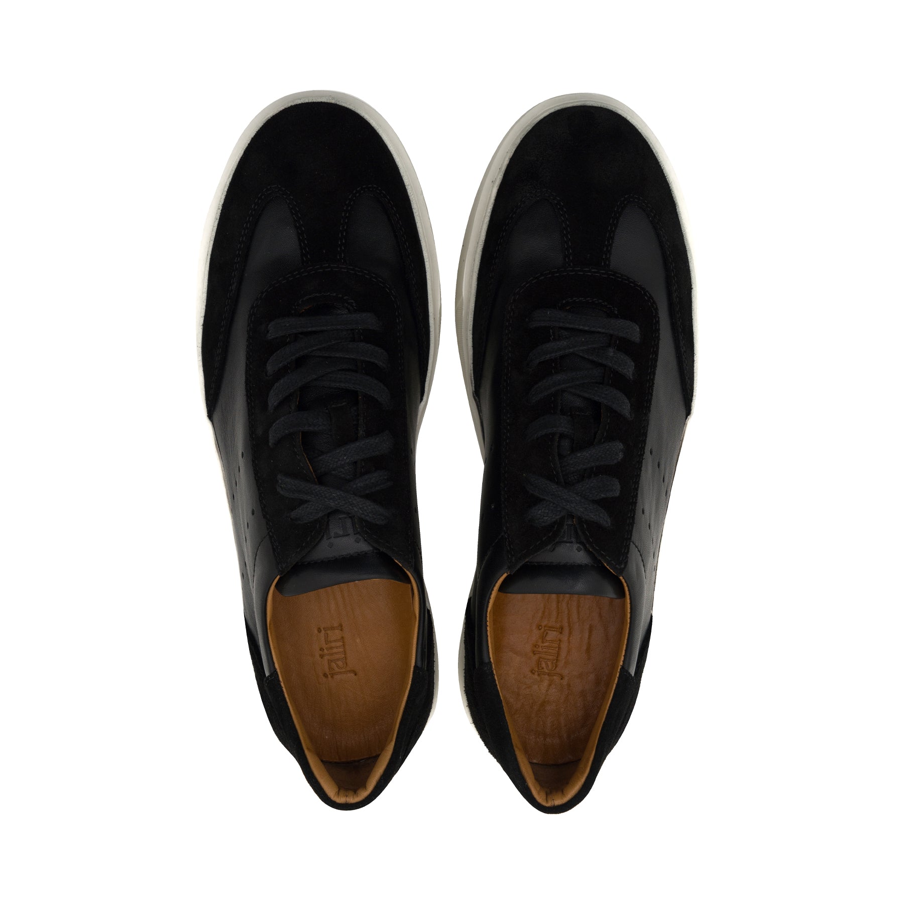 Castel Black Suede Sneaker