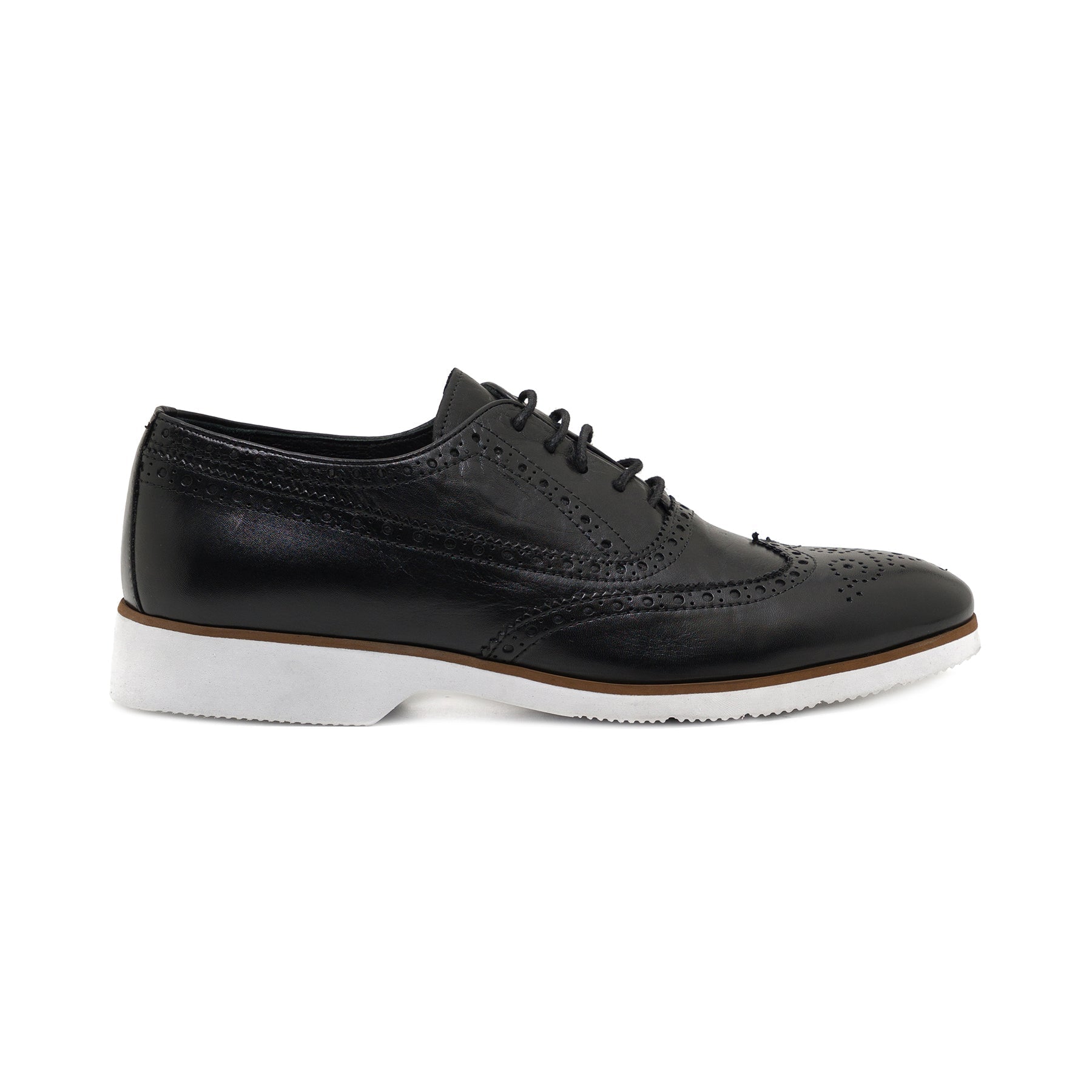 Kamau Black Lace-up