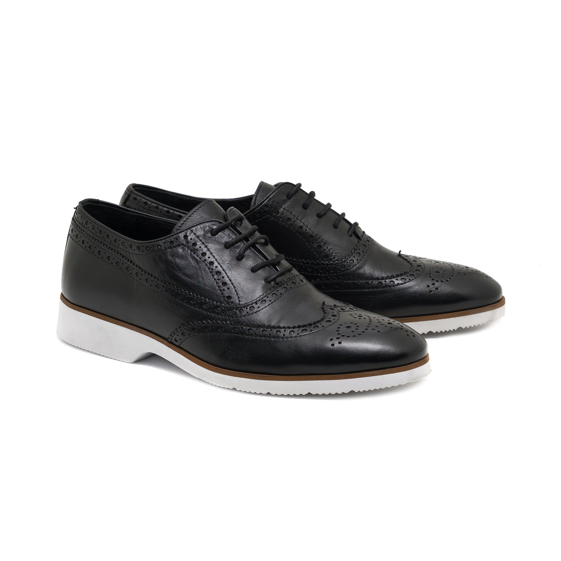 Kamau Black Lace-up