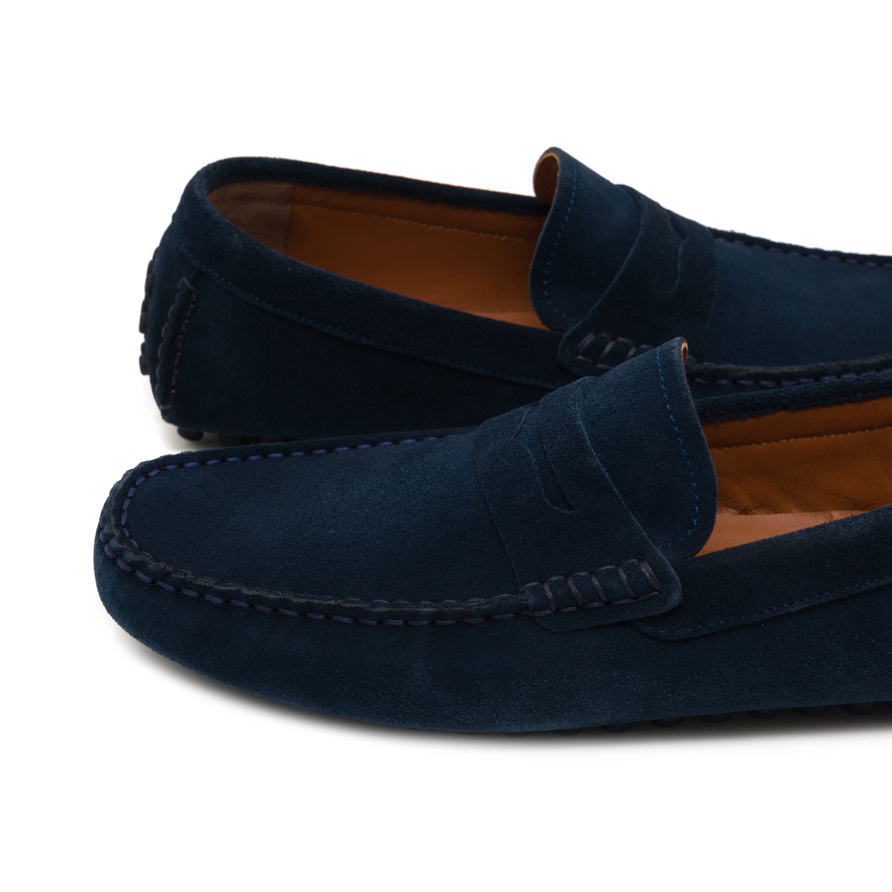 Luxe Navy Blue Loafer