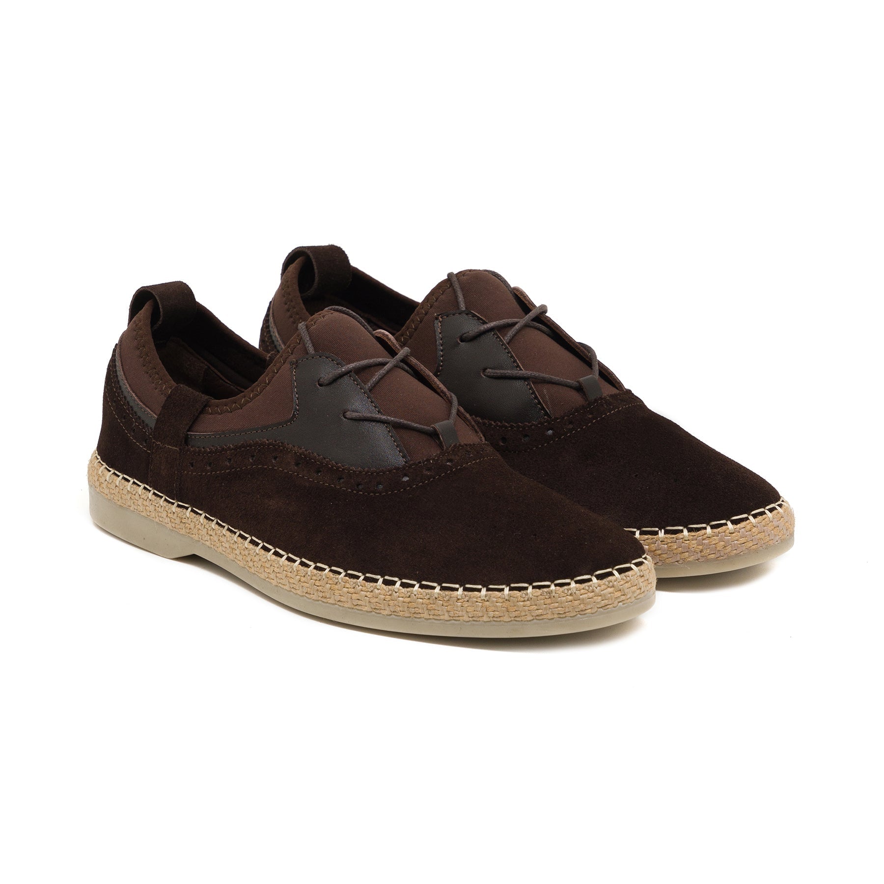 Silas Brown Suede Espadrille