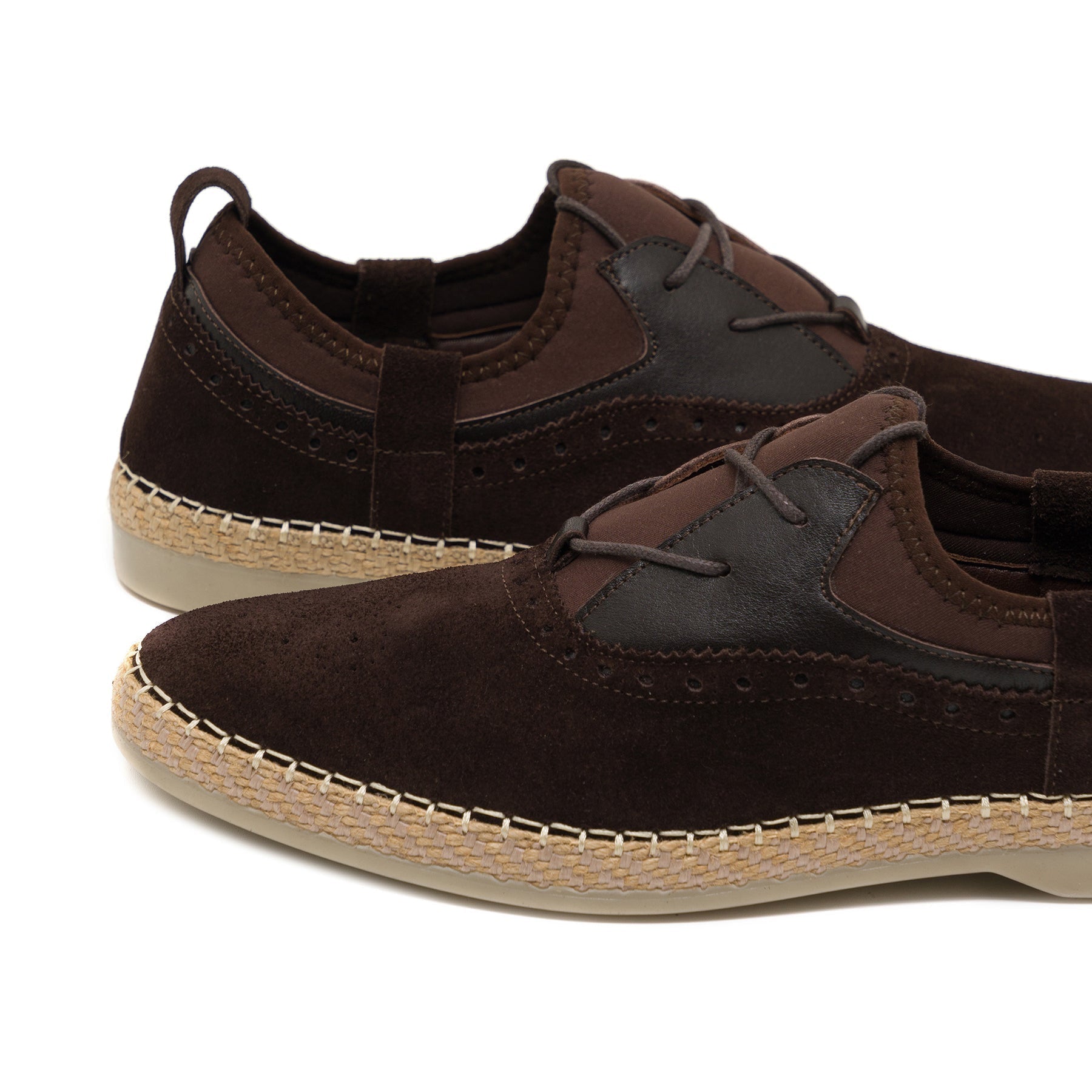 Silas Brown Suede Espadrille