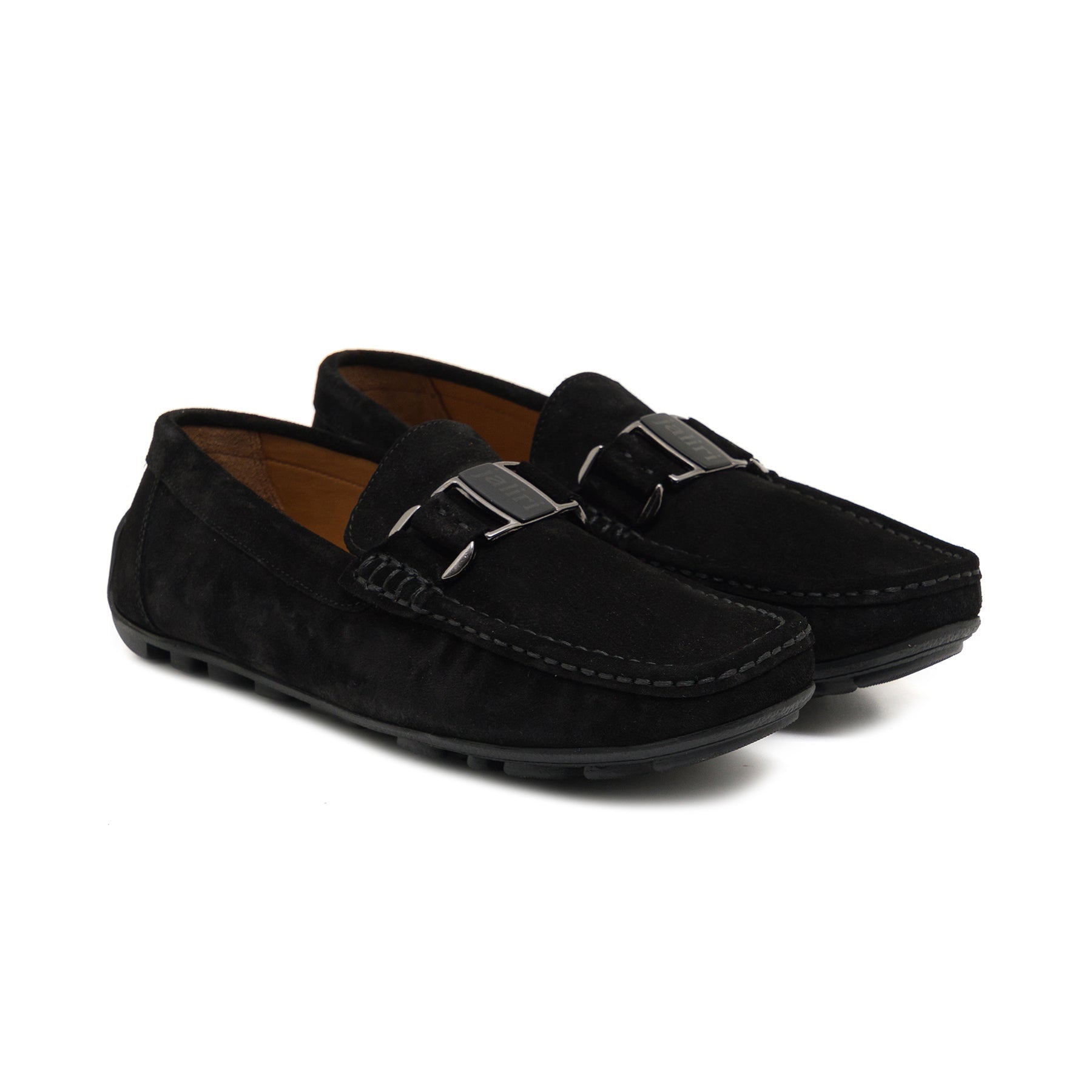 Zale Black Suede Loafer