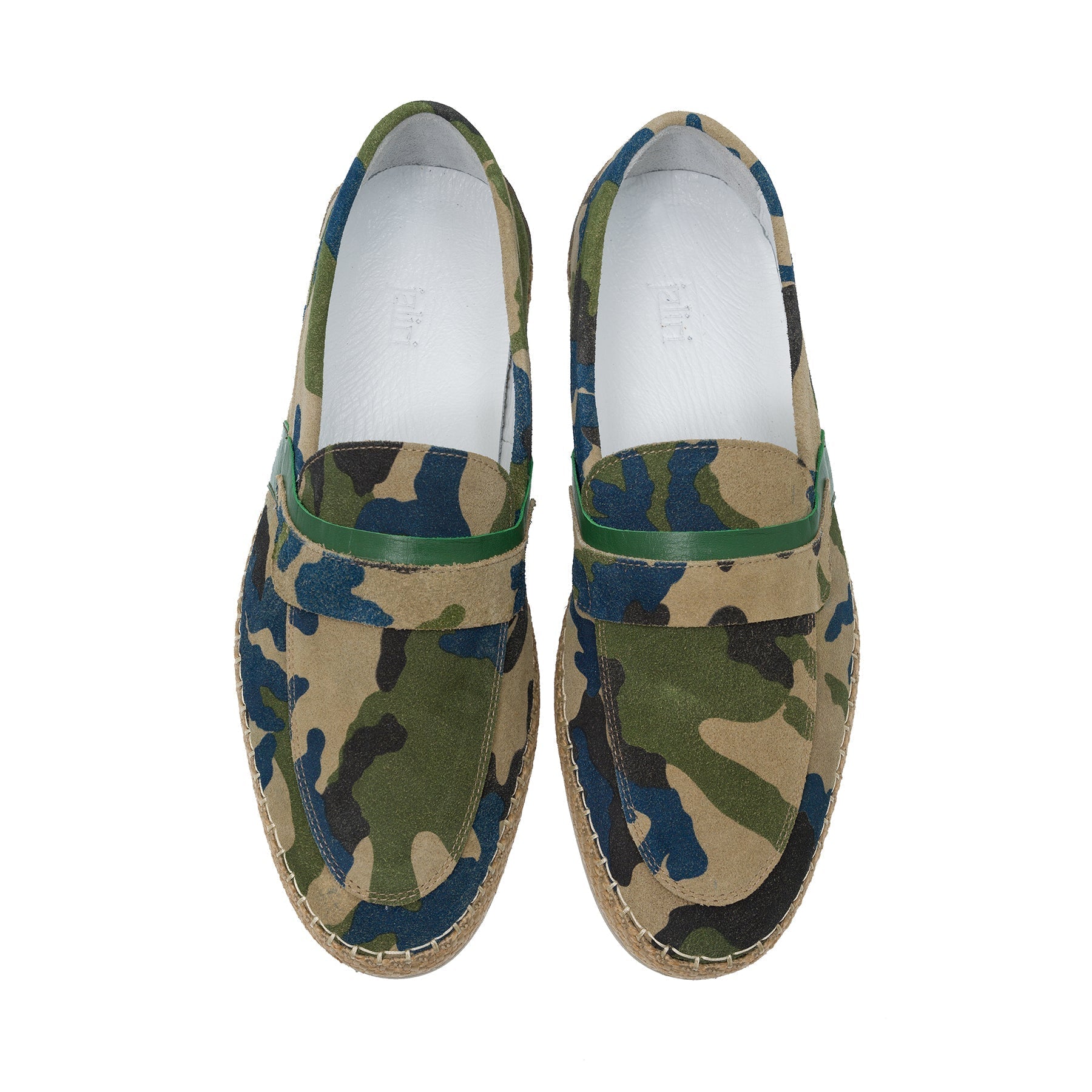 Hero Camouflage Suede Espadrille