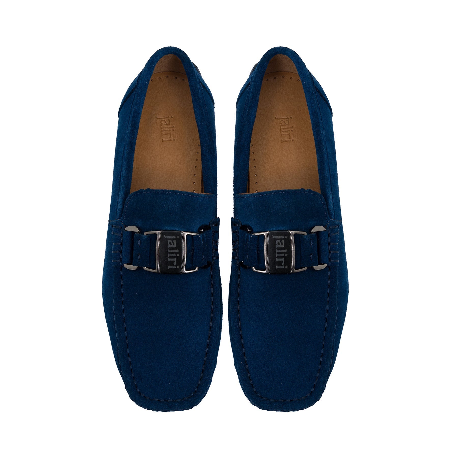 Zale Blue Suede Loafer